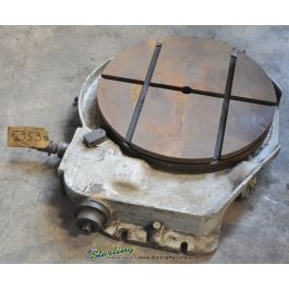 Used-Kearney & Trecker-Used Kearney & Trecker Horizontal Rotary Table-5353
