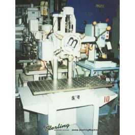 Used-BURGMASTER TURRET DRILL PRESS-1D-5709