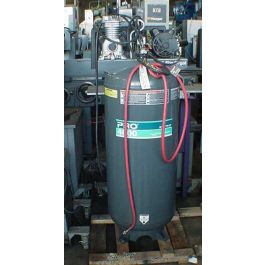 Used-DEVILBISS-DEVILBISS VERTICAL AIR COMPRESSOR-RAL6560V-7222