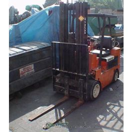 Used-White-White Fork Lift-MA50-7458