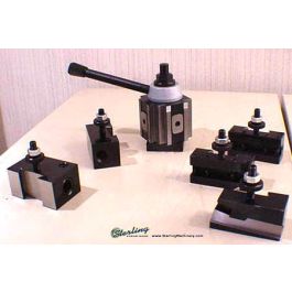 Used-Phase II-New Phase II #200 Piston Type Tool Post Set-#200-7483