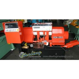 Used-Amada-Amada Automatic Horizontal Bandsaw-HDA-250-7814