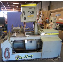 Used-HYDMECH-Hyd-Mech Automatic Tilting Vertical Bandsaw-V-18A-7849