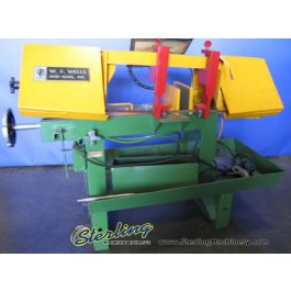 Used-W.F. Wells-W. F. Wells & Son Horizontal Bandsaw-A-7C-7889