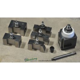 Used-Phase II-New Phase II #400 Piston Type Tool Post Set-#400-8406