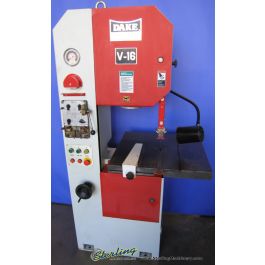 Used-Dake Johnson-Dake Johnson Vertical Bandsaw-V-16-8565