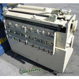 Used-Gauer-Used Gauer Edge DeBurring Machine-5H40-8682