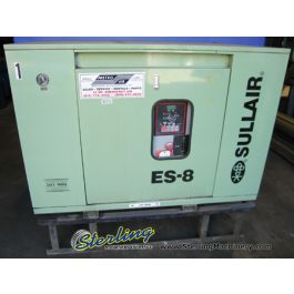 Used-Sullair-Sullair Rotary Screw Air Compressor-ES8- 20H- ACAC-9005