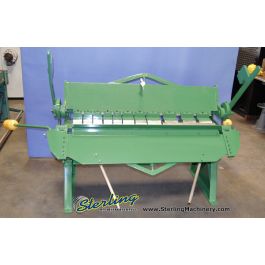 Used-National-National Hand Box & Pan Brake-U4814-9035