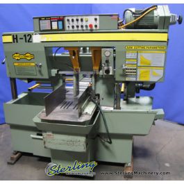 Used-HYDMECH-Hyd- Mech Automatic Horizontal Bandsaw-H- 12-9212
