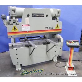 Used-Accurpress-Accurpress Hydraulic CNC Press Brake-71006-9230