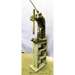 Used-DAKE-Dake Compund Ratchet Arbor Press-2 1/2-1-9252