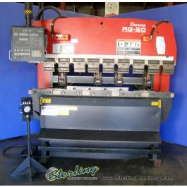 Used-Amada-Used Amada CNC Hydraulic Press Brake-RG- 50-9287