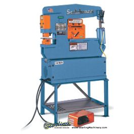 Used-Scotchman-New Scotchman Hydraulic Ironworker-PORTA FAB 45-9299