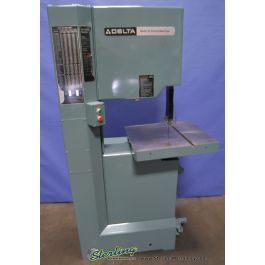Used-DELTA-Delta Vertical Bandsaw-# 20-9302