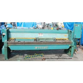 Used-Wysong-Wysong Power Shear-1010-9450