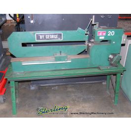 Used-By George-By George Power Circle Shear-CS-4275-9456