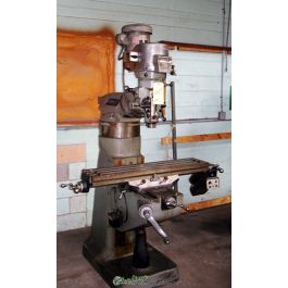 Used-BRIDGEPORT-Used Bridgeport Vertical Mill-SERIES I-9684