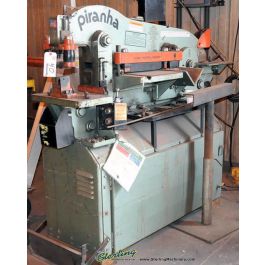 Used-PIRANHA-Used Pirahna Hydraulic Ironworker-P3-9690