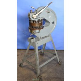 Used-Rotex-Used Rotex Hand Turret Punch-18AK-9806