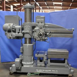 Used-CARLTON-Used Carlton Radial Arm Drill-1A-9830