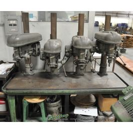 Used-DELTA-Used Delta 4 Head Gang Drill-17-660-A1093