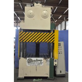Used-Sutherland Dees-Used Sutherland Dees 4 Post Hydraulic Down Acting Press-H.P.-100-A1105