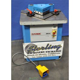 Used-Euromac-Used Euromac Hydraulic Notcher-200/4-A1234