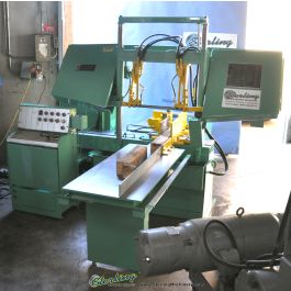 Used-W.F. Wells-Used W.F. Wells Automatic Horizontal Bandsaw (Twin Post Design)-F-15-A1266