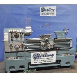 Used-Acra-Used Acra Gap Bed Engine Lathe-LS-400-A1387