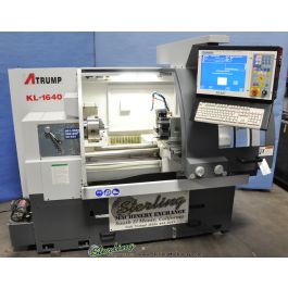 Used-Atrump-Used ATrump CNC Flat Bed Lathe-KL-1640-A1447