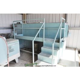 Used-Almco-Used Almco Vibratory Deburring Machine (Tub Type)-V-27-A1569