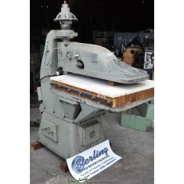 Used-Schwabe-Used Schwabe Hydraulic Clicker Press-D-A1634