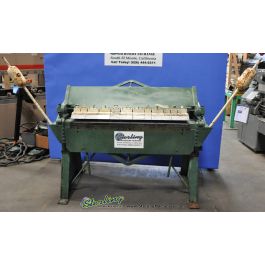 Used-Chicago-Used Chicago Box & Pan Finger Brake-BPO-414-6-A1791