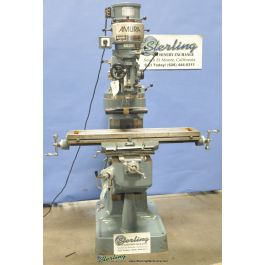 Used-Amura-Used Amura Vertical Step Pulley Milling Machine-942-A1857