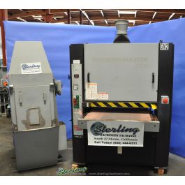 Used-TIMESAVERS-Used Timesavers Grindmaster Belt Grinder W/ Wet Dust Collector-GRINDMASTER 2000-A2120