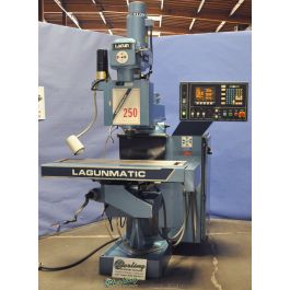 Used-Lagun-Used Lagun 3 Axis CNC Vertical Milling Machine-LAGUNAMATIC 250, 3 AXIS-A2291