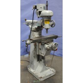 Used-U.S. Burke Millrite-Used US Burke Millrite Vertical Turret Milling Machine-MV-1-A2415