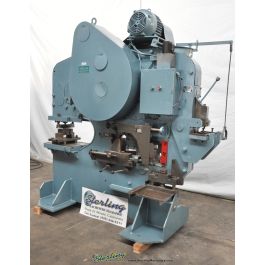 Used-Kingsland-Used Kingsland Mechanical Heavy Duty Muiti Station Ironworker-J25, TYPE XA-A2467