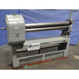 Used-Niagara-Used Niagara Initial Pinch MANUAL POWER HAND Sheet Metal Plate Roll-351-A2769