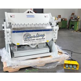 Used-Birmingham-Brand New Birmingham Hydraulic Box and Pan Finger Brake-VH-410-6-A2856