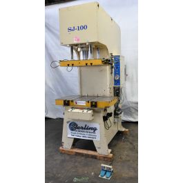 Used-Sheng-Used Sheng JSE Co. C Frame Hydraulic Press-SJ-100-A2886