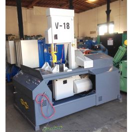 Used-Used Hyd-Mech Tilt Frame Vertical Bandsaw-V-18 SERIES 1-A3000
