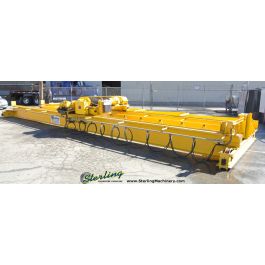 Used-Euclid-Used 5 Ton Over Riding Double Girder Bridge Crane-TRDG5-40-A3041