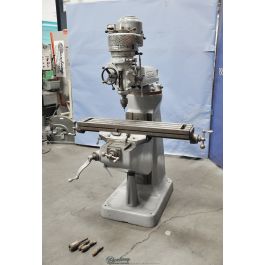 Used-BRIDGEPORT-Used Bridgeport (Step Pulley Type) Vertical Mill-SERIES 1-A3249