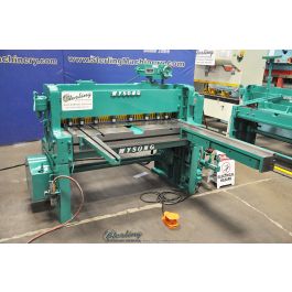 Used-Wysong-Used Wysong Power Shear With 48