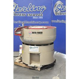 Used-Roto-Finish-Used Roto-Finish Bowl Type Vibratory-ER-0405 SPIRATRON-A3419
