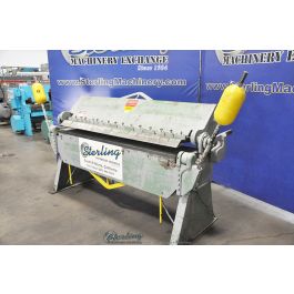 Used-Chicago-Used Chicago Box and Pan Metal Finger Brake-BPO-612-6-A3561