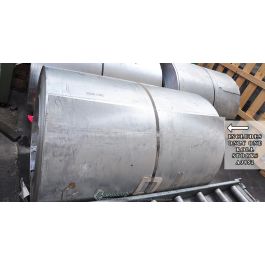 Used-Galvanized Sheet Metal Roll ($0.18 per pound)-24 GA.-A3852