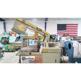 Used-HYDMECH-Used Hyd-Mech Heavy Duty Automatic Heavy Duty Pivoting & Mitering Horizontal Bandsaw-M-16A-A3881